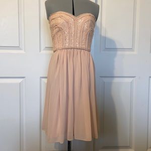 Strapless Formal Dress